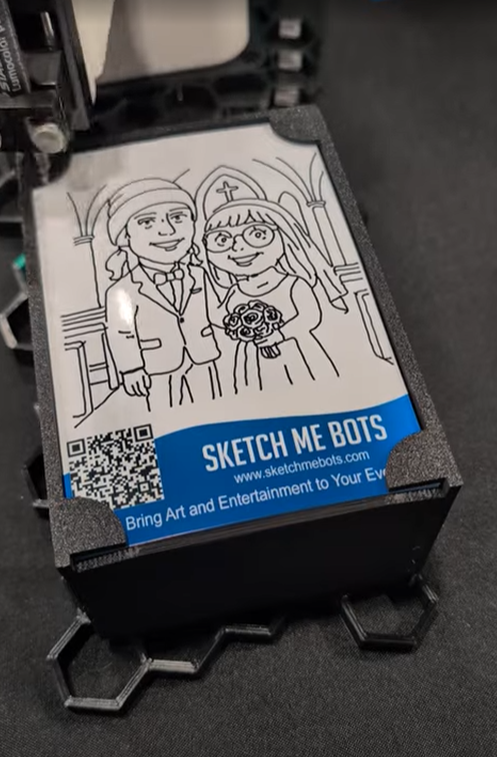 Sketch Me Bots Kentucky and Ohio ai Sketch Me Bot Rentals for events and more