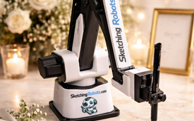 Sketching Robots Vs. Caricature Artists: Which Is Better For Your High-Volume Corporate Event?